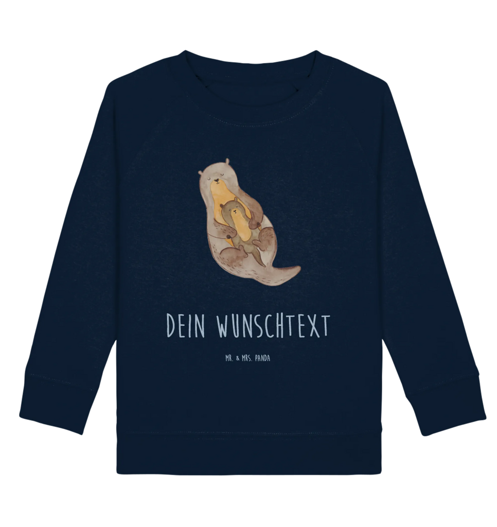 Personalisierter Kinder Pullover Otter mit Kind Personalisierter Kinder Pullover, Personalisiertes Kinder Sweatshirt, Jungen, Mädchen, Otter, Fischotter, Seeotter, Otter Seeotter See Otter