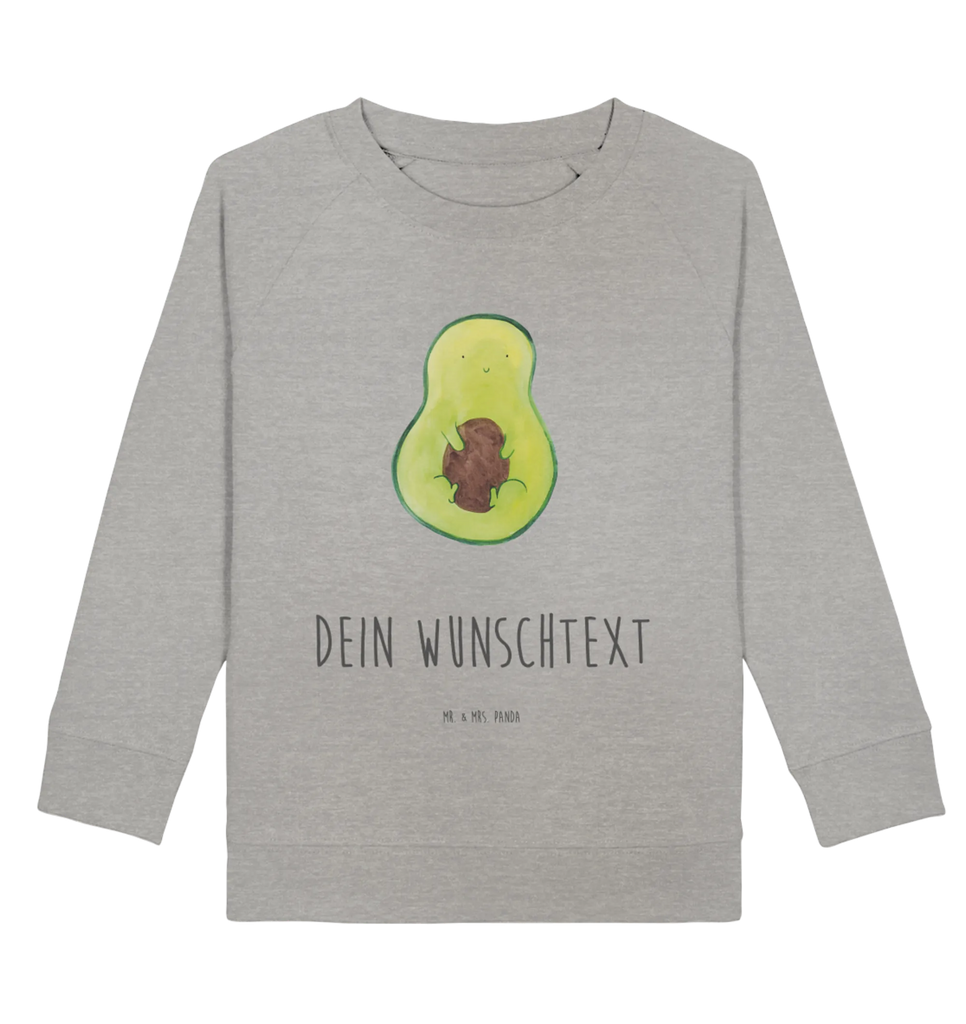 Personalisierter Kinder Pullover Avocado mit Kern Personalisierter Kinder Pullover, Personalisiertes Kinder Sweatshirt, Jungen, Mädchen, Avocado, Veggie, Vegan, Gesund, Avokado, Avocadokern, Kern, Pflanze, Spruch Leben