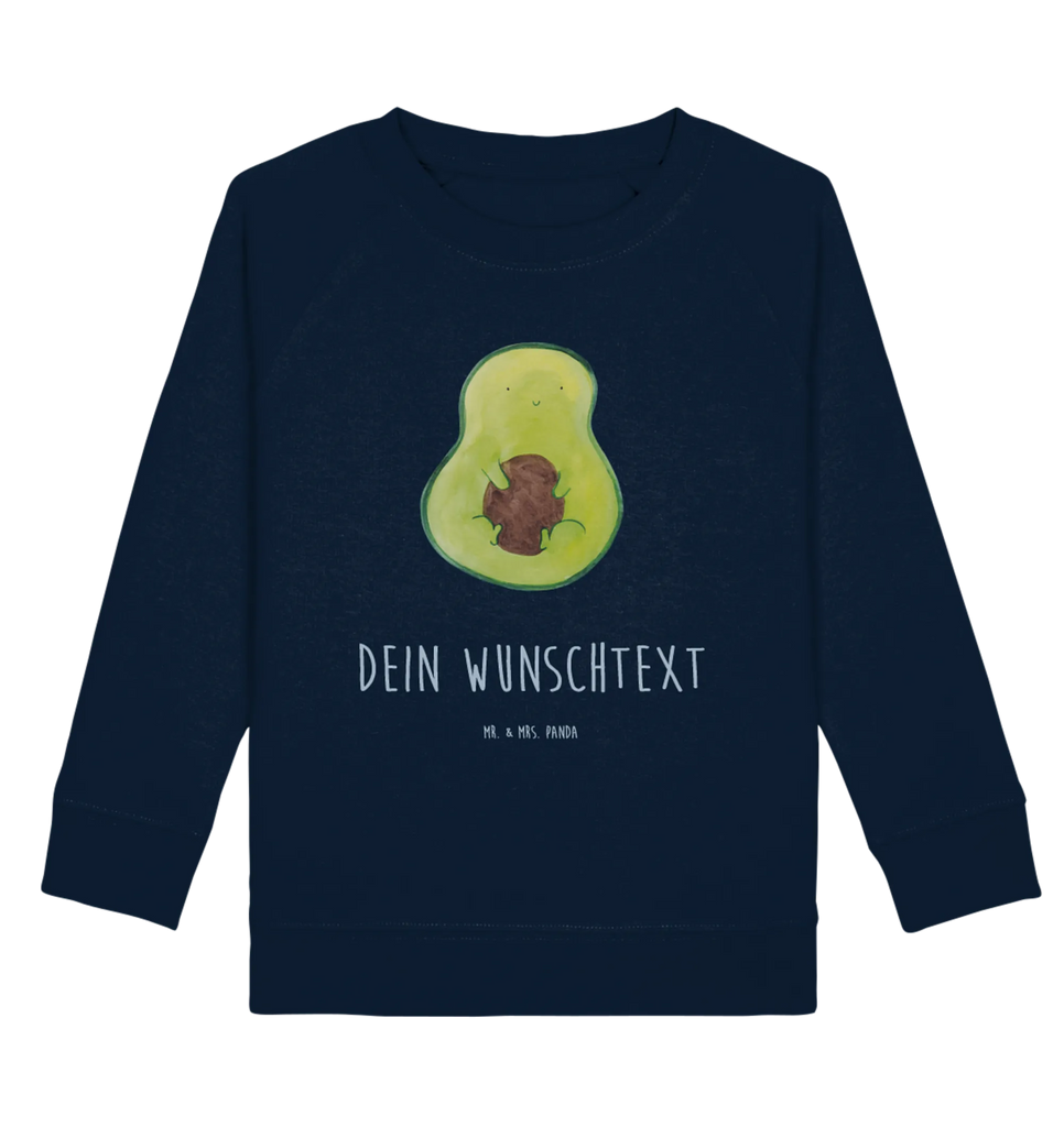 Personalisierter Kinder Pullover Avocado mit Kern Personalisierter Kinder Pullover, Personalisiertes Kinder Sweatshirt, Jungen, Mädchen, Avocado, Veggie, Vegan, Gesund, Avokado, Avocadokern, Kern, Pflanze, Spruch Leben