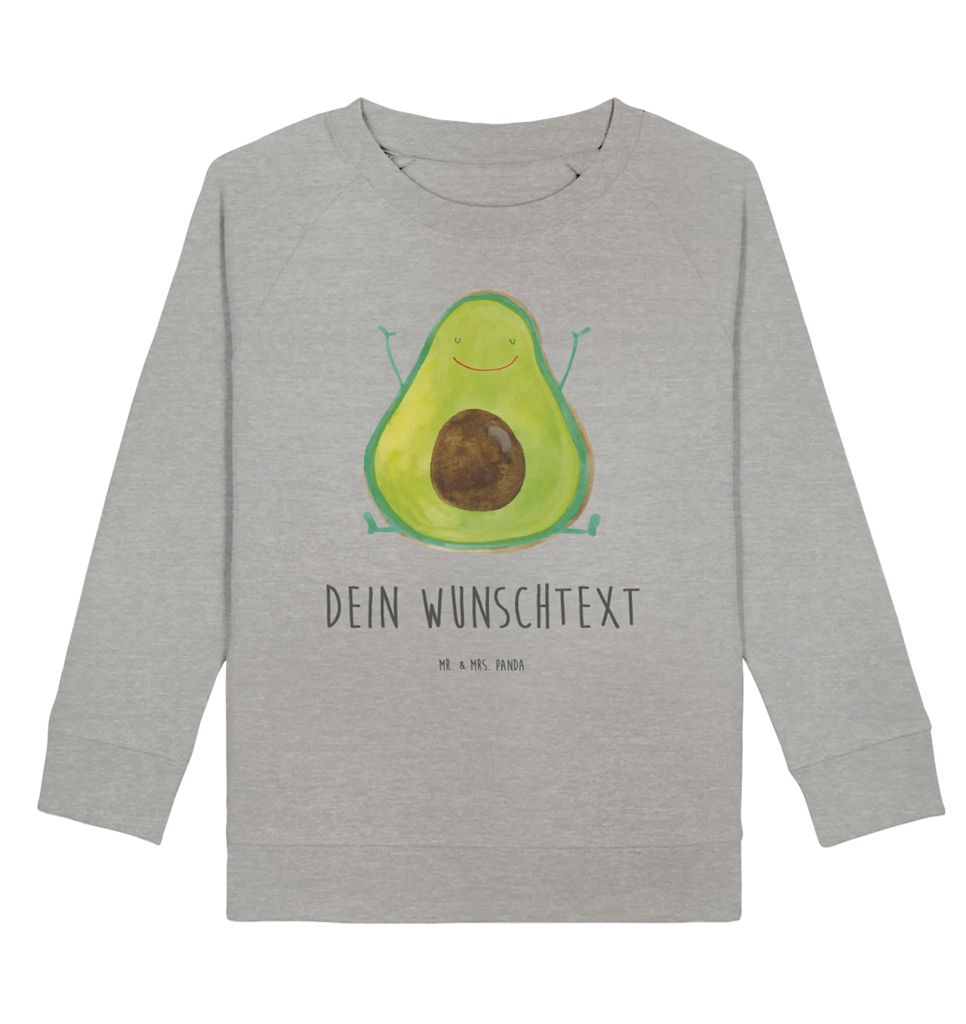 Personalisierter Kinder Pullover Avocado Happy Personalisierter Kinder Pullover, Personalisiertes Kinder Sweatshirt, Jungen, Mädchen, Avocado, Veggie, Vegan, Gesund, Chaos