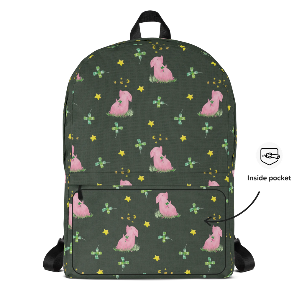 Rucksack Schwein Glück Muster Rucksack, Laptoprucksack, Notebookrucksack, Schulrucksack für Laptop, Arbeitsrucksack für Laptop, Reiserucksack für Laptop, Rucksack für Alltag, Rucksack für Schule, Rucksack für Uni, Rucksack für Notebook, Rucksack für Computer, wetterfester Rucksack, regenfester Rucksack, strapazierfähiger Rucksack, Tiermotive, Gute Laune, lustige Sprüche, Tiere, Glücksschwein. Glück, Schwein, Schweinchen, Sterne, Sernchen, Ziele, Träume, Motivation, Glücksbringer