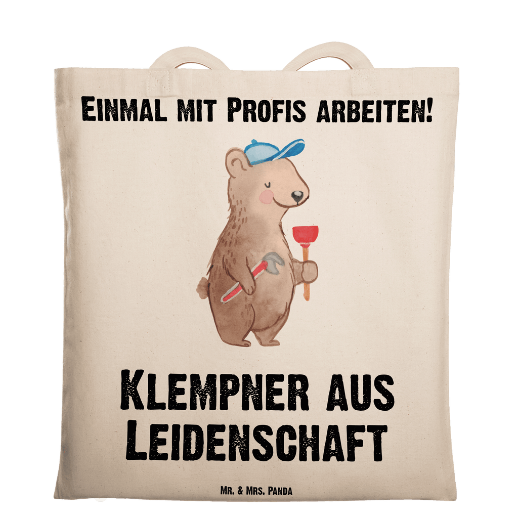 Tragetasche Klempner aus Leidenschaft Beuteltasche, Beutel, Einkaufstasche, Jutebeutel, Stoffbeutel, Tasche, Shopper, Umhängetasche, Strandtasche, Schultertasche, Stofftasche, Tragetasche, Badetasche, Jutetasche, Einkaufstüte, Laptoptasche, Beruf, Ausbildung, Jubiläum, Abschied, Rente, Kollege, Kollegin, Geschenk, Schenken, Arbeitskollege, Mitarbeiter, Firma, Danke, Dankeschön, Klempner, Handwerker, Installateur, Meister, Gesellenprüfung, Fachbetrieb, Bauklempner, Sanitärinstallationen