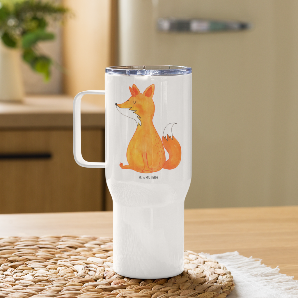 XXL Thermobecher Einhorn Fuchs Thermobecher, XL Thermobecher, Reisebecher, XL Reisetasse, Großer Thermobecher, Autobecher, Jumbo Becher, Einhorn, Einhörner, Einhorn Deko, Pegasus, Unicorn, Fuchs, Unicorns, Fuchshörnchen, Fuchshorn, Foxycorn, Füchse