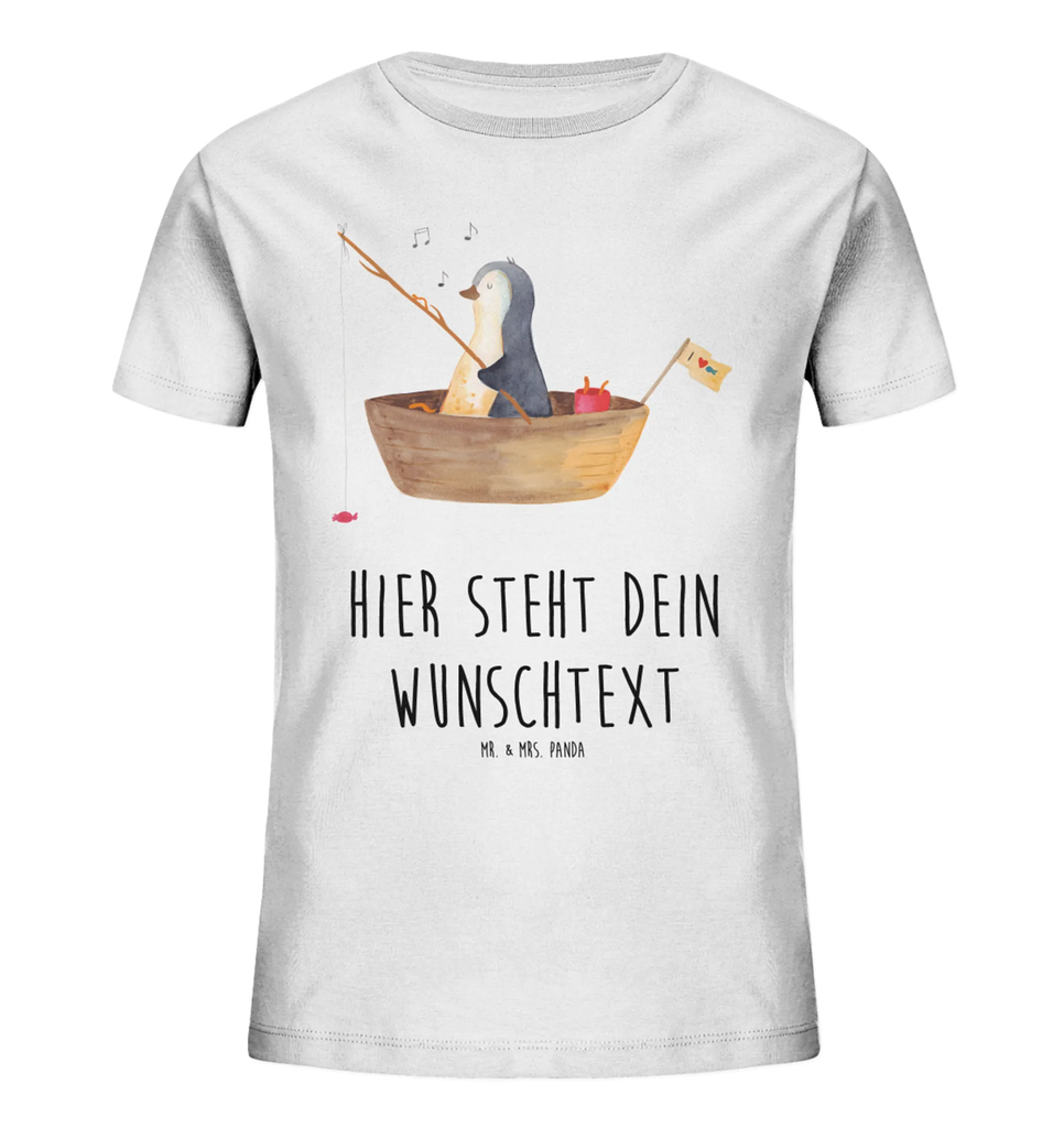 Personalisiertes Kinder T-Shirt Pinguin Angelboot Personalisiertes Kinder T-Shirt, Pinguin, Pinguine, Angeln, Boot, Angelboot, Lebenslust, Leben, genießen, Motivation, Neustart, Neuanfang, Trennung, Scheidung, Geschenkidee Liebeskummer