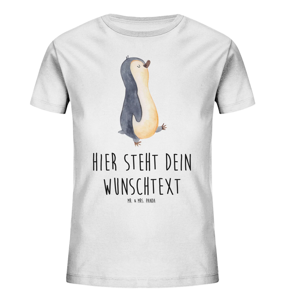 Personalisiertes Kinder T-Shirt Pinguin marschieren Personalisiertes Kinder T-Shirt, Pinguin, Pinguine, Frühaufsteher, Langschläfer, Bruder, Schwester, Familie