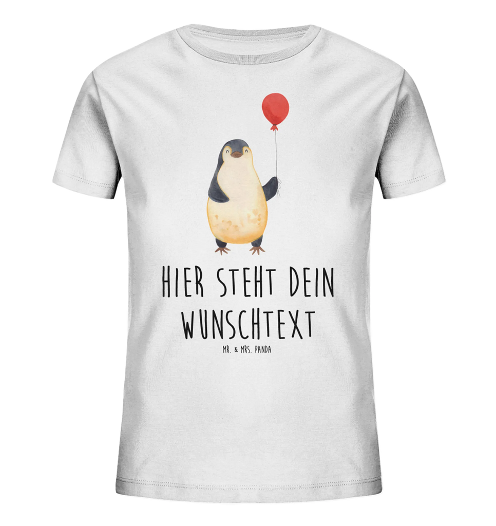 Personalisiertes Kinder T-Shirt Pinguin Luftballon Personalisiertes Kinder T-Shirt, Pinguin, Pinguine, Luftballon, Tagträume, Lebenslust, Geschenk Freundin, Geschenkidee, beste Freundin, Motivation, Neustart, neues Leben, Liebe, Glück