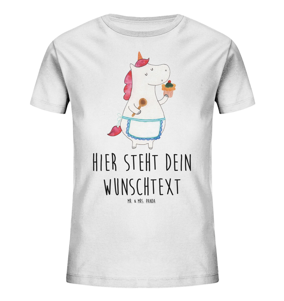 Personalisiertes Kinder T-Shirt Einhorn Küche Personalisiertes Kinder T-Shirt, Einhorn, Einhörner, Einhorn Deko, Pegasus, Unicorn, backen, Muffin, Motivation, Träumer, träumen, Bäckerin, Hobbykoch, Koch, Torte, Kuchen