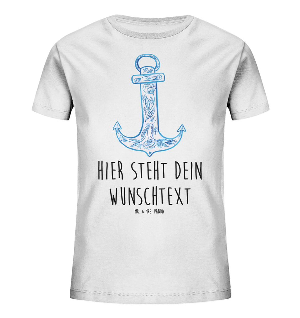 Personalisiertes Kinder T-Shirt Anker Blau Personalisiertes Kinder T-Shirt, Tiermotive, Gute Laune, lustige Sprüche, Tiere