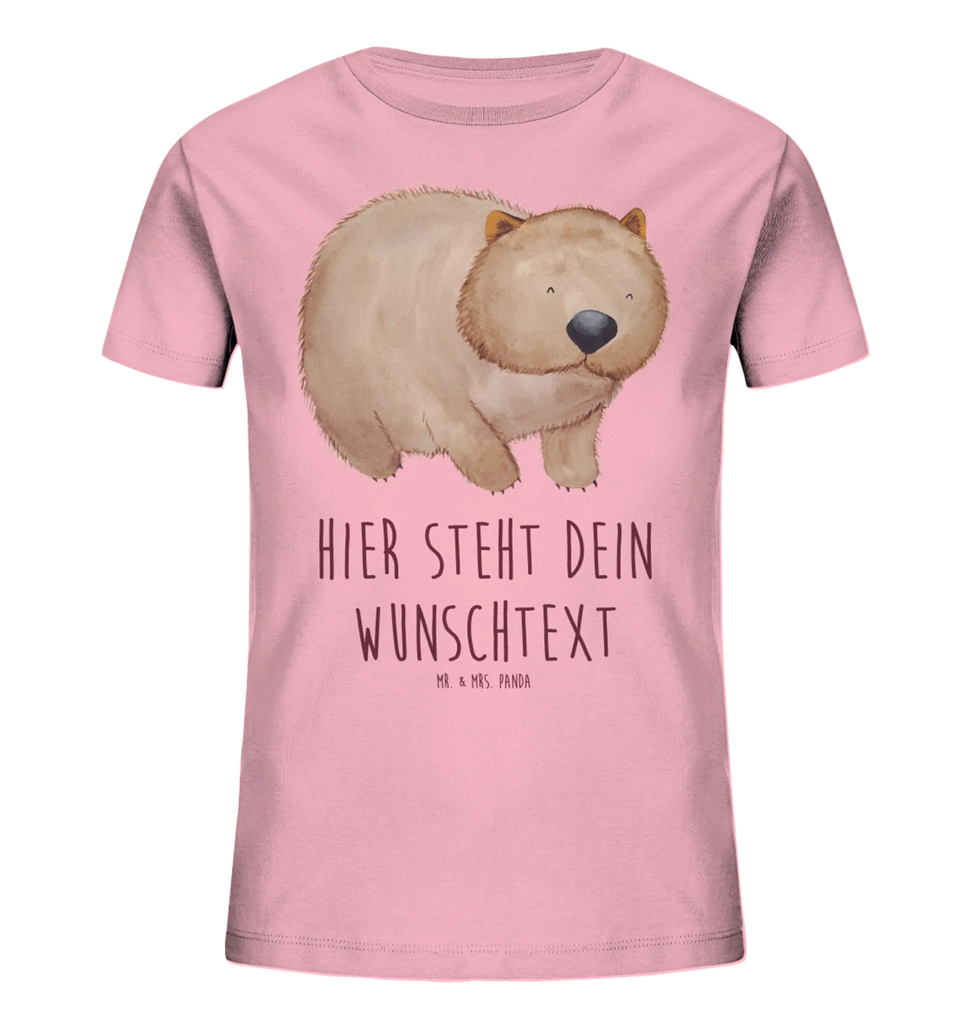 Personalisiertes Kinder T-Shirt Wombat Personalisiertes Kinder T-Shirt, Tiermotive, Gute Laune, lustige Sprüche, Tiere, Wombat, Das Leben ist schön, Motivation, Spruch, Australien