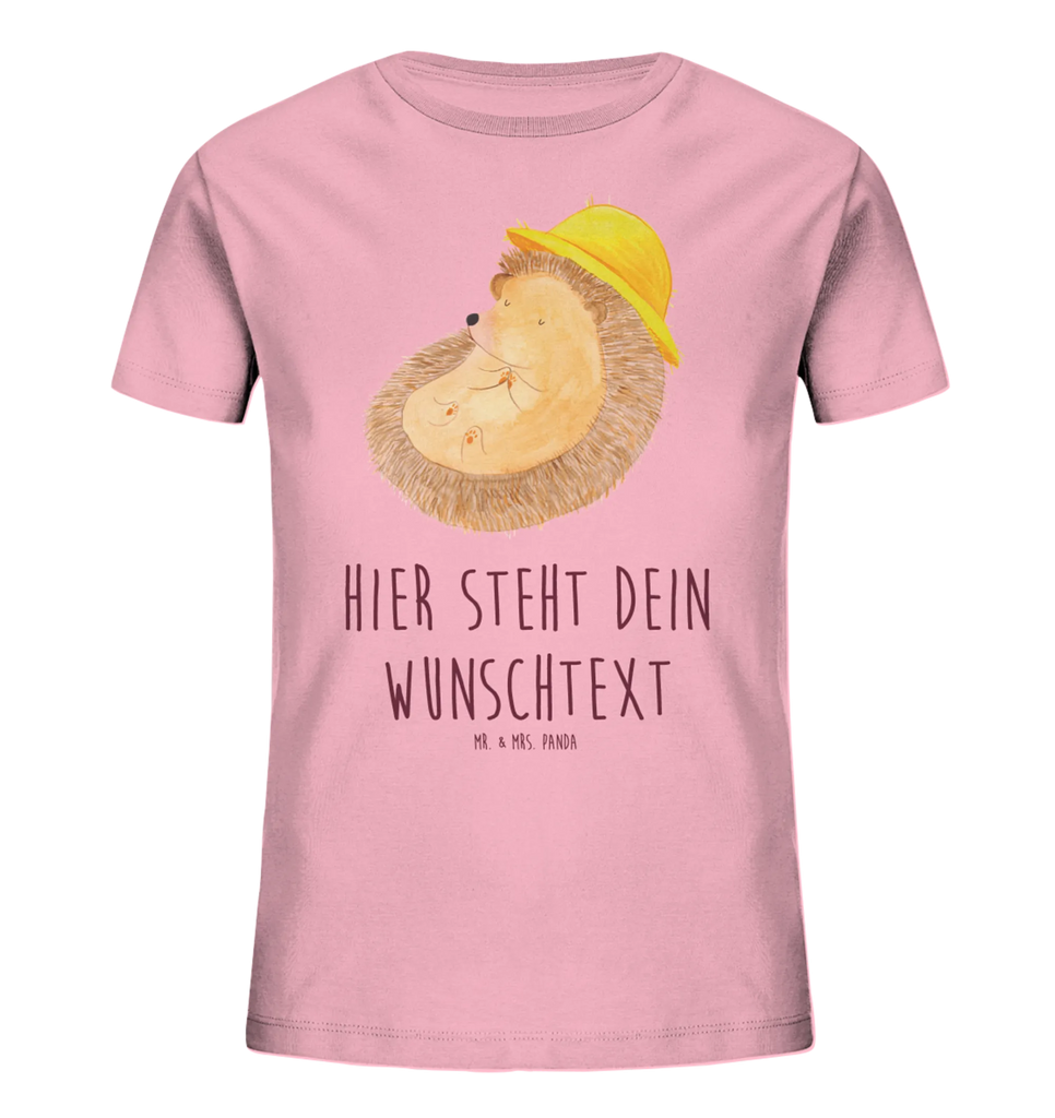 Personalisiertes Kinder T-Shirt Igel Beten Personalisiertes Kinder T-Shirt, Tiermotive, Gute Laune, lustige Sprüche, Tiere, Igel, Igel mit Hut, Sonnenhut, Gott, Amen, beten, Leben, Dankbarkeit, Dankbar sein, dankbar, genießen