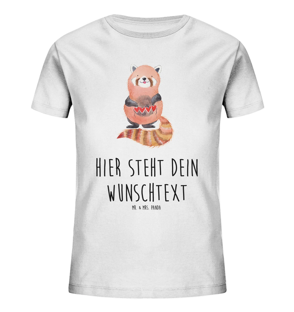 Personalisiertes Kinder T-Shirt Roter Panda Personalisiertes Kinder T-Shirt, Tiermotive, Gute Laune, lustige Sprüche, Tiere, Panda, Liebe, Rot, Herz, Liebling, Lieblingsmensch