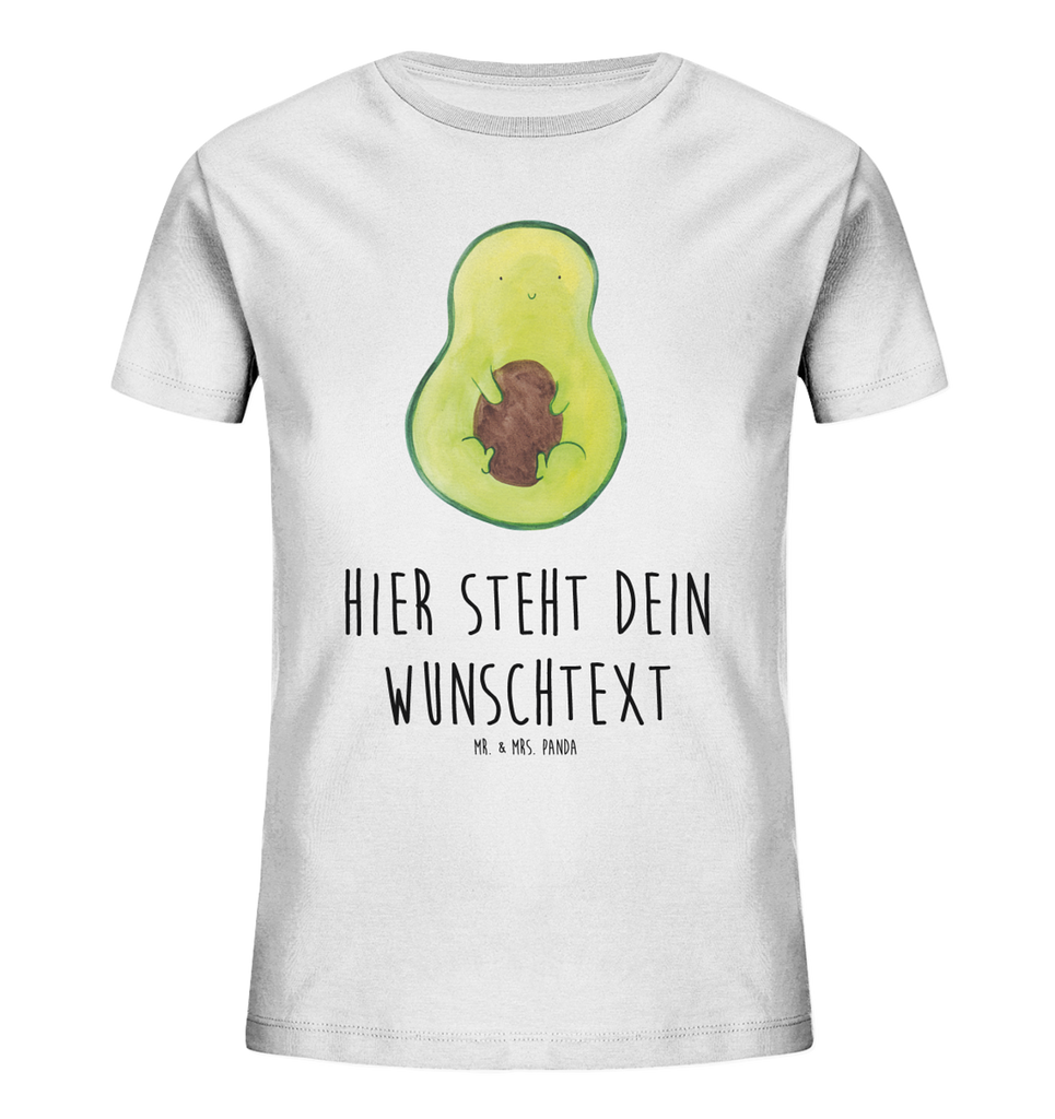 Personalisiertes Kinder T-Shirt Avocado Kern Personalisiertes Kinder T-Shirt, Avocado, Veggie, Vegan, Gesund, Avokado, Avocadokern, Kern, Pflanze, Spruch Leben