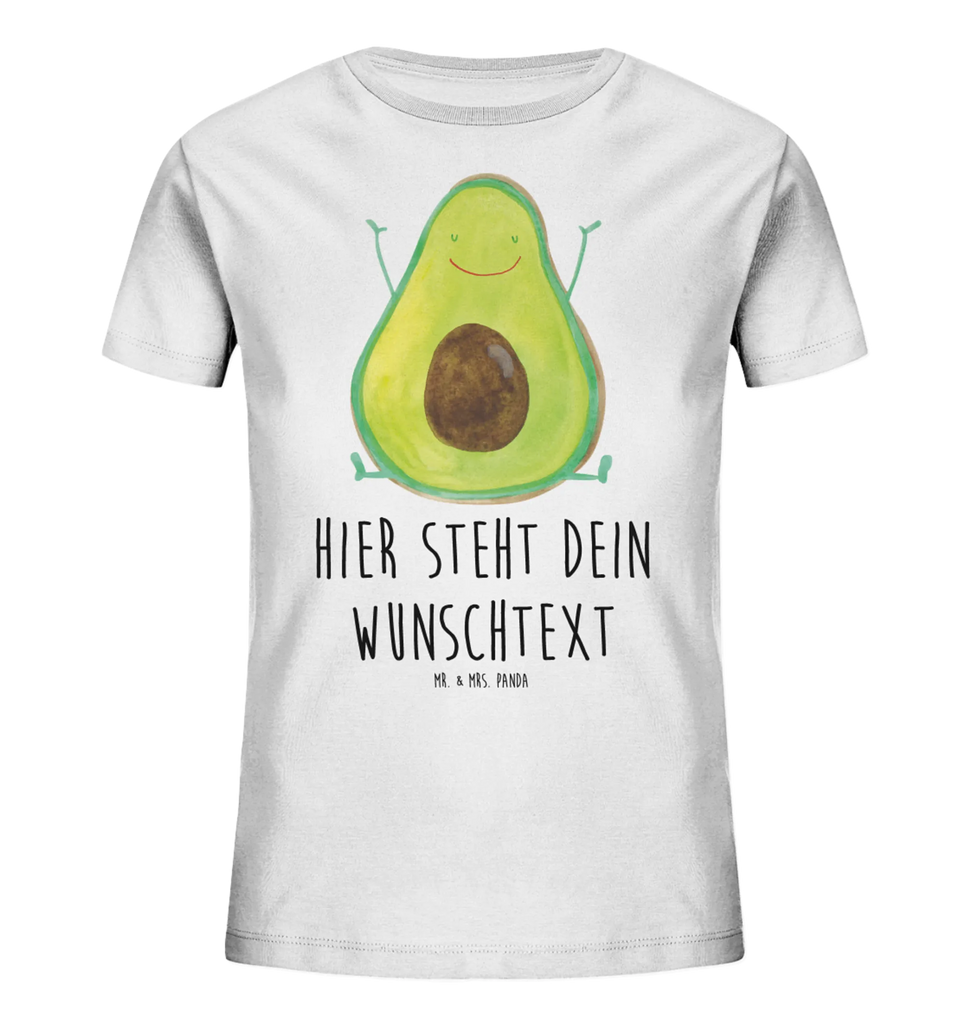 Personalisiertes Kinder T-Shirt Avocado Glücklich Personalisiertes Kinder T-Shirt, Avocado, Veggie, Vegan, Gesund, Chaos