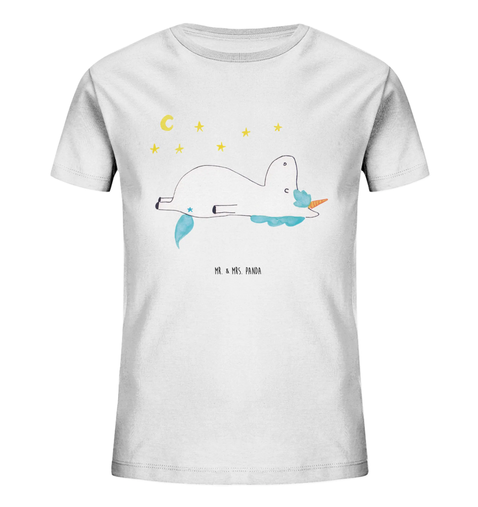 Organic Kinder T-Shirt Einhorn Sternenhimmel Kinder T-Shirt, Kinder T-Shirt Mädchen, Kinder T-Shirt Jungen, Einhorn, Einhörner, Einhorn Deko, Unicorn, Sterne, Dachschaden, Verrückt, Sternenhimmel