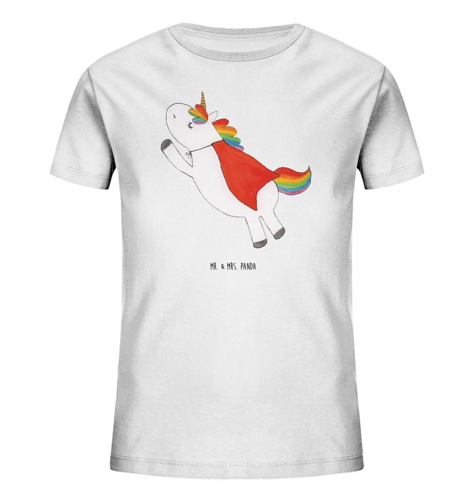 Organic Kinder T-Shirt Einhorn Super Kinder T-Shirt, Kinder T-Shirt Mädchen, Kinder T-Shirt Jungen, Einhorn, Einhörner, Einhorn Deko, Pegasus, Unicorn, Traummann, Superheld, Held, Freundin, Geschenk, Girl, Mädchen