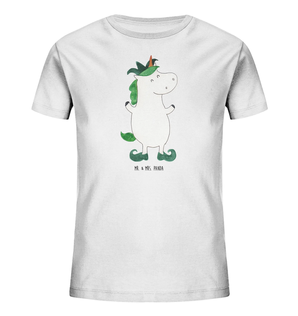 Organic Kinder T-Shirt Einhorn Joker Kinder T-Shirt, Kinder T-Shirt Mädchen, Kinder T-Shirt Jungen, Einhorn, Einhörner, Einhorn Deko, Unicorn, Hofnarr, Kasper, Gaukler, Mittelalter