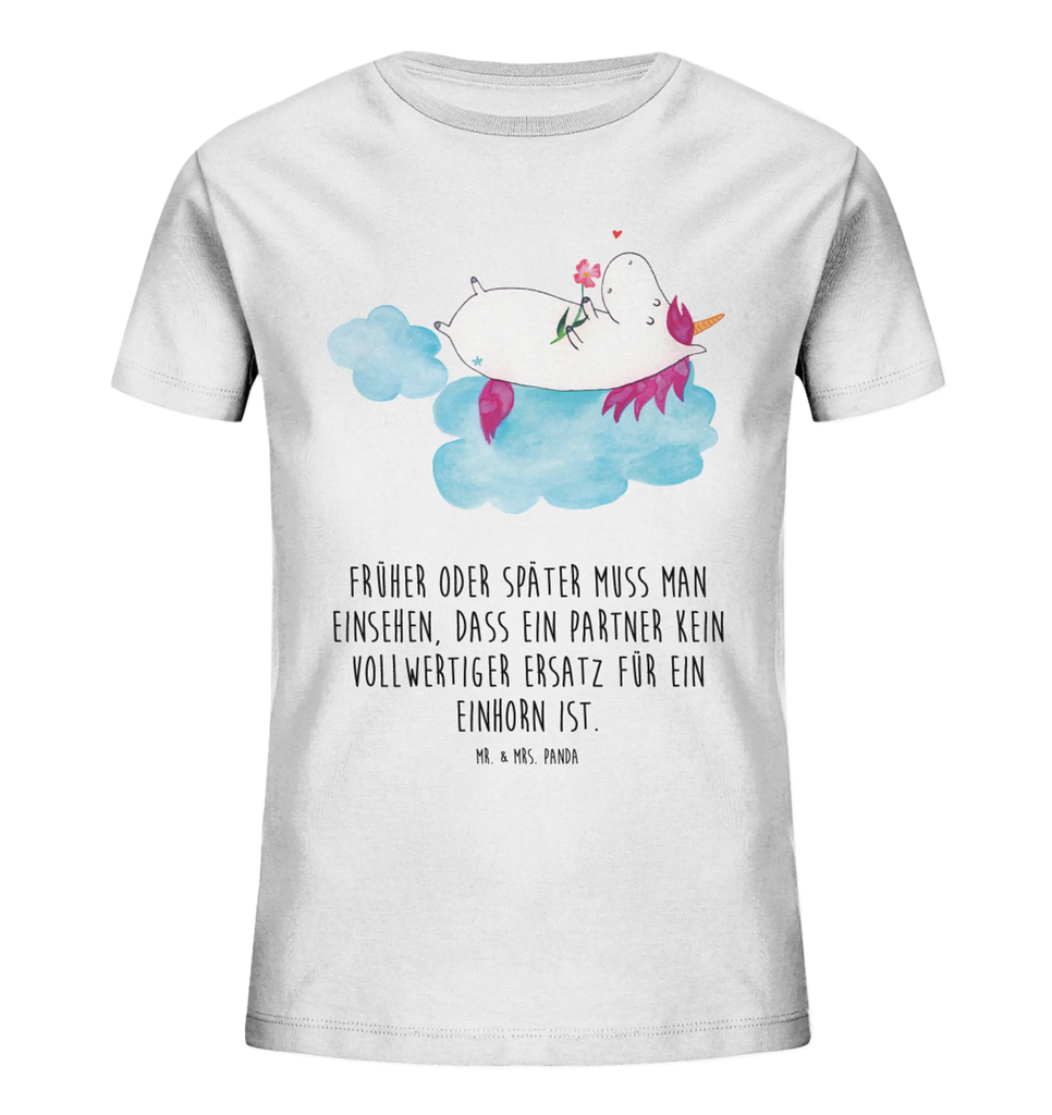 Organic Kinder T-Shirt Einhorn Verliebt Kinder T-Shirt, Kinder T-Shirt Mädchen, Kinder T-Shirt Jungen, Einhorn, Einhörner, Einhorn Deko, Pegasus, Unicorn, verliebt, Liebe, Liebesbeweis, Freundin, Wolke