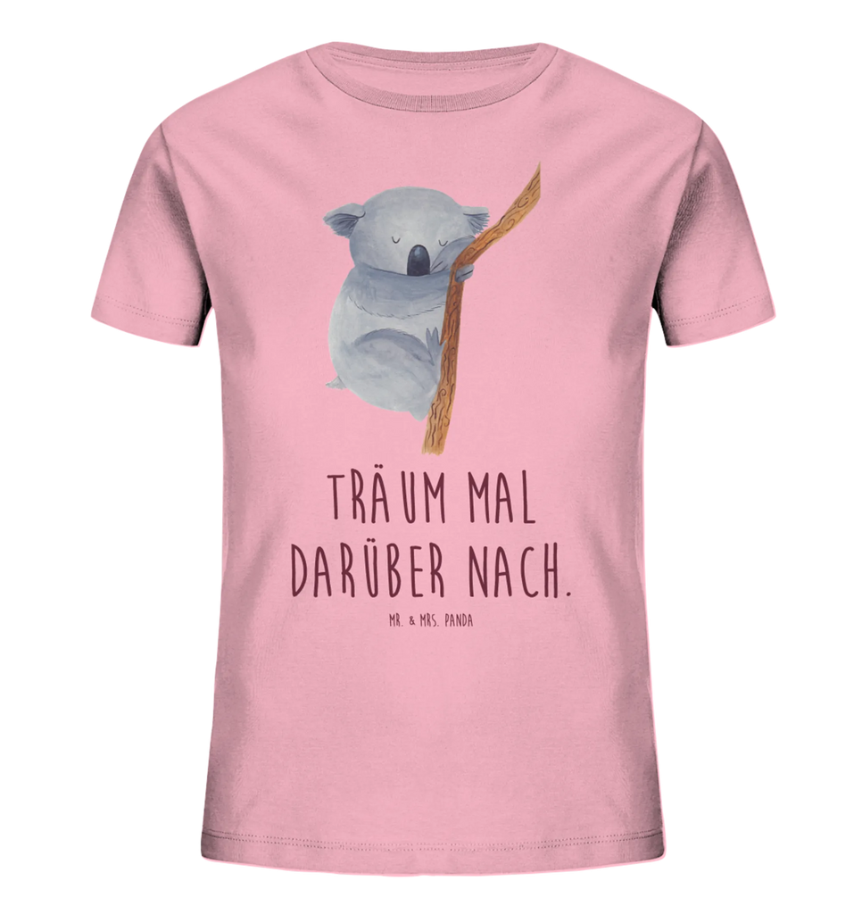 Organic Kinder T-Shirt Koalabär Kinder T-Shirt, Kinder T-Shirt Mädchen, Kinder T-Shirt Jungen, Tiermotive, Gute Laune, lustige Sprüche, Tiere, Koala, träumen, Traum, schlafen, Schlafzimmer, Traumland, Bär, Koalabär