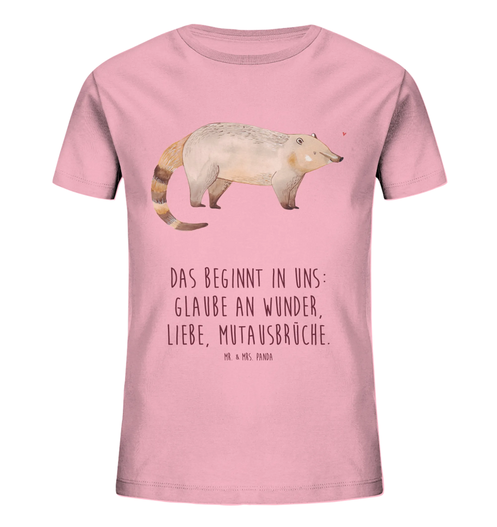 Organic Kinder T-Shirt Nasenbär Kinder T-Shirt, Kinder T-Shirt Mädchen, Kinder T-Shirt Jungen, Tiermotive, Gute Laune, lustige Sprüche, Tiere, Nasenbär, Nasenbären, Rüsselbär, Bär