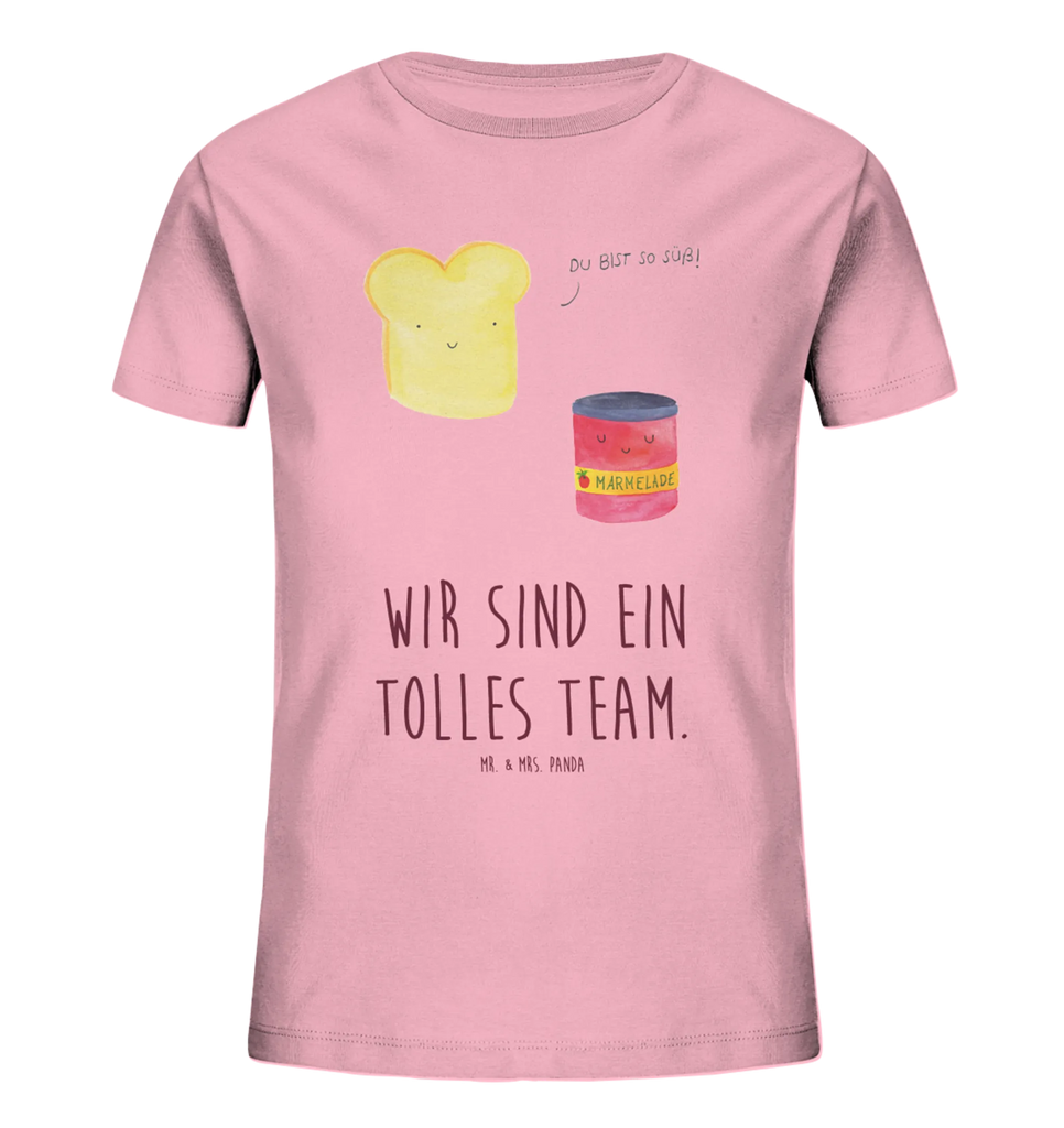 Organic Kinder T-Shirt Toast Marmelade Kinder T-Shirt, Kinder T-Shirt Mädchen, Kinder T-Shirt Jungen, Tiermotive, Gute Laune, lustige Sprüche, Tiere, Toast, Marmelade, Dreamteam, süße Postkarte, süß, Küche Deko, Küche Spruch, Frühstück Einladung, Brot, Toastbrot