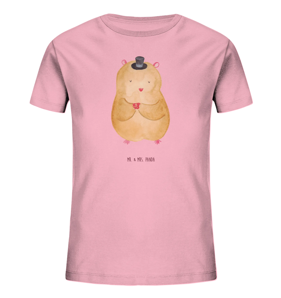 Organic Kinder T-Shirt Hamster Hut Kinder T-Shirt, Kinder T-Shirt Mädchen, Kinder T-Shirt Jungen, Tiermotive, Gute Laune, lustige Sprüche, Tiere, Hamster, Hut, Magier, Zylinder, Zwerghamster, Zauberer