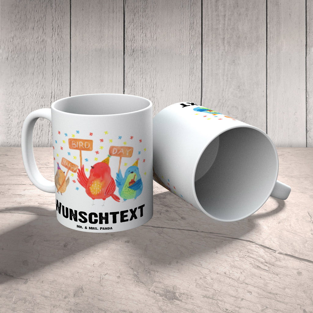 Personalisierte Tasse 90. Geburtstag Happy Bird Day Personalisierte Tasse, Namenstasse, Wunschname, Personalisiert, Tasse, Namen, Drucken, Tasse mit Namen, Geburtstag, Geburtstagsgeschenk, Geschenk, zum, Feier, für Geburtstagsgeschenk, Mitbringsel