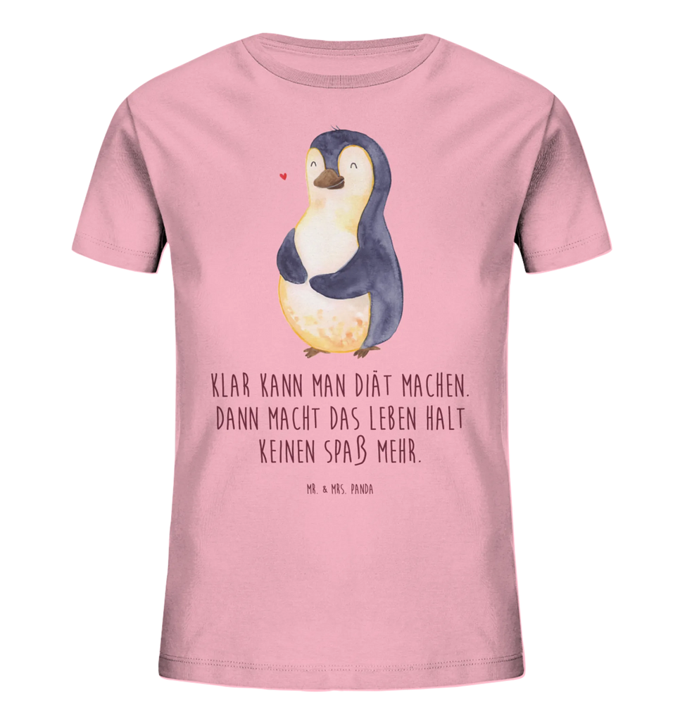 Organic Kinder T-Shirt Pinguin Diät Kinder T-Shirt, Kinder T-Shirt Mädchen, Kinder T-Shirt Jungen, Pinguin, Pinguine, Diät, Abnehmen, Abspecken, Gewicht, Motivation, Selbstliebe, Körperliebe, Selbstrespekt