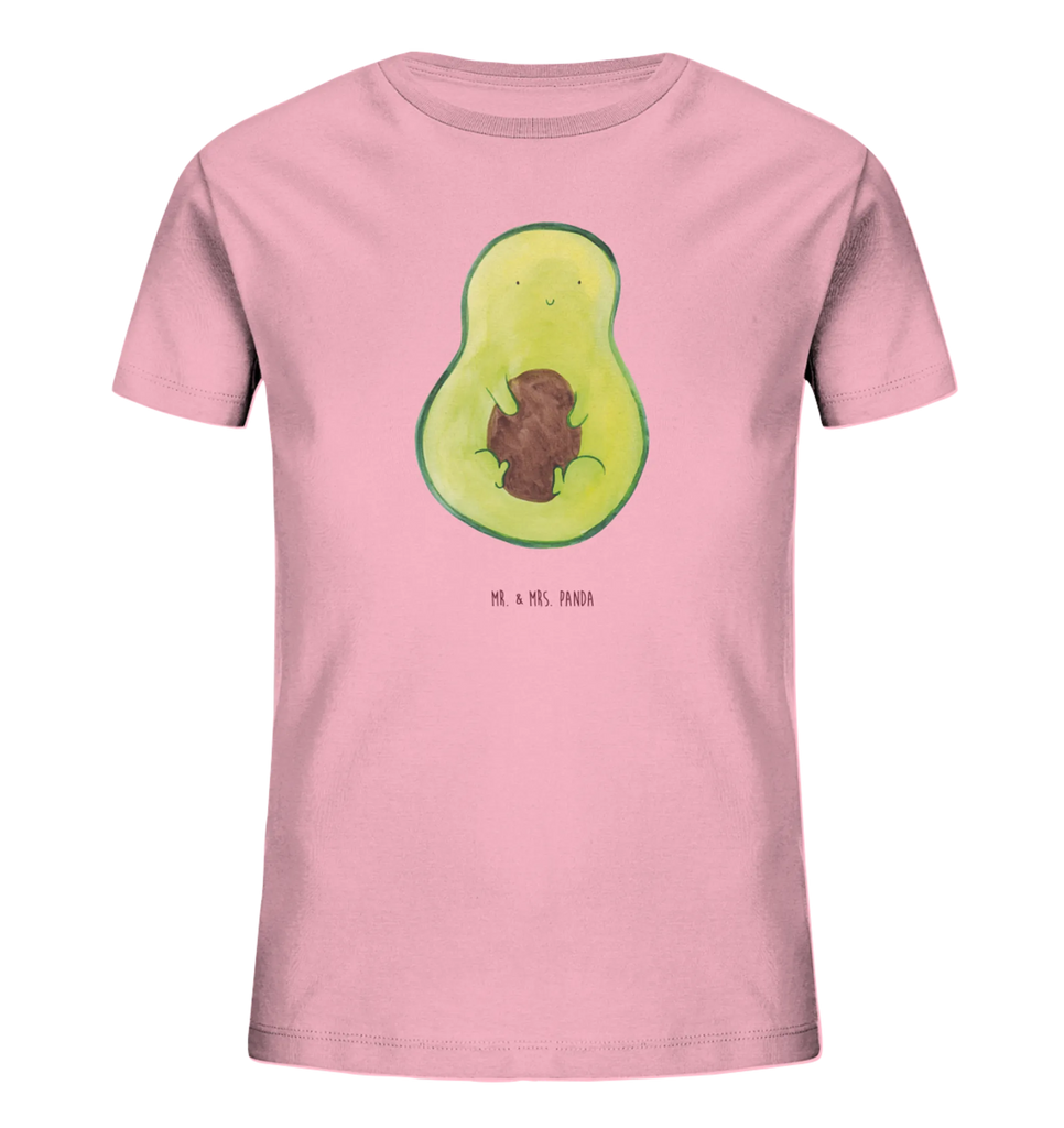 Organic Kinder T-Shirt Avocado Kern Kinder T-Shirt, Kinder T-Shirt Mädchen, Kinder T-Shirt Jungen, Avocado, Veggie, Vegan, Gesund, Avokado, Avocadokern, Kern, Pflanze, Spruch Leben