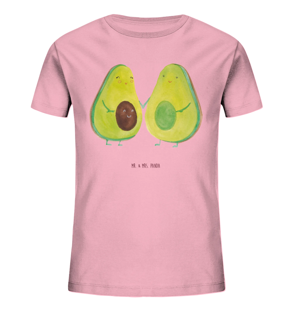 Organic Kinder T-Shirt Avocado Pärchen Kinder T-Shirt, Kinder T-Shirt Mädchen, Kinder T-Shirt Jungen, Avocado, Veggie, Vegan, Gesund, Avocuddle, Liebe, Schwangerschaft, Familie, Babyshower, Babyparty, Hochzeit, Kinder, Avocados, Geburt