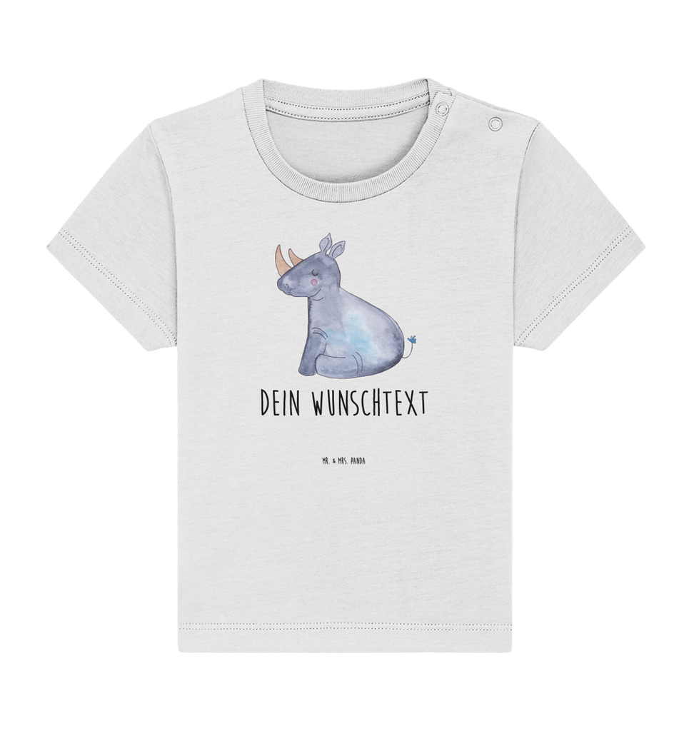 Personalisiertes Baby Shirt Einhorn Nashorn Personalisiertes Baby T-Shirt, Personalisiertes Jungen Baby T-Shirt, Personalisiertes Mädchen Baby T-Shirt, Personalisiertes Shirt, Einhorn, Einhörner, Einhorn Deko, Pegasus, Unicorn, Regenbogen, witzig, lustig, Zoo, Glitzer, Einhornpower, Erwachsenwerden, Nashorn, Nashörner