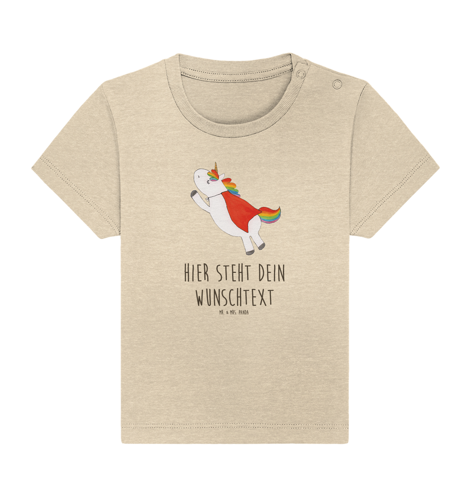 Personalisiertes Baby Shirt Einhorn Super Personalisiertes Baby T-Shirt, Personalisiertes Jungen Baby T-Shirt, Personalisiertes Mädchen Baby T-Shirt, Personalisiertes Shirt, Einhorn, Einhörner, Einhorn Deko, Pegasus, Unicorn, Traummann, Superheld, Held, Freundin, Geschenk, Girl, Mädchen