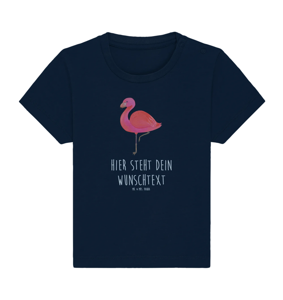 Personalisiertes Baby Shirt Flamingo Classic Personalisiertes Baby T-Shirt, Personalisiertes Jungen Baby T-Shirt, Personalisiertes Mädchen Baby T-Shirt, Personalisiertes Shirt, Flamingo, Einzigartig, Selbstliebe, Stolz, ich, für mich, Spruch, Freundin, Freundinnen, Außenseiter, Sohn, Tochter, Geschwister