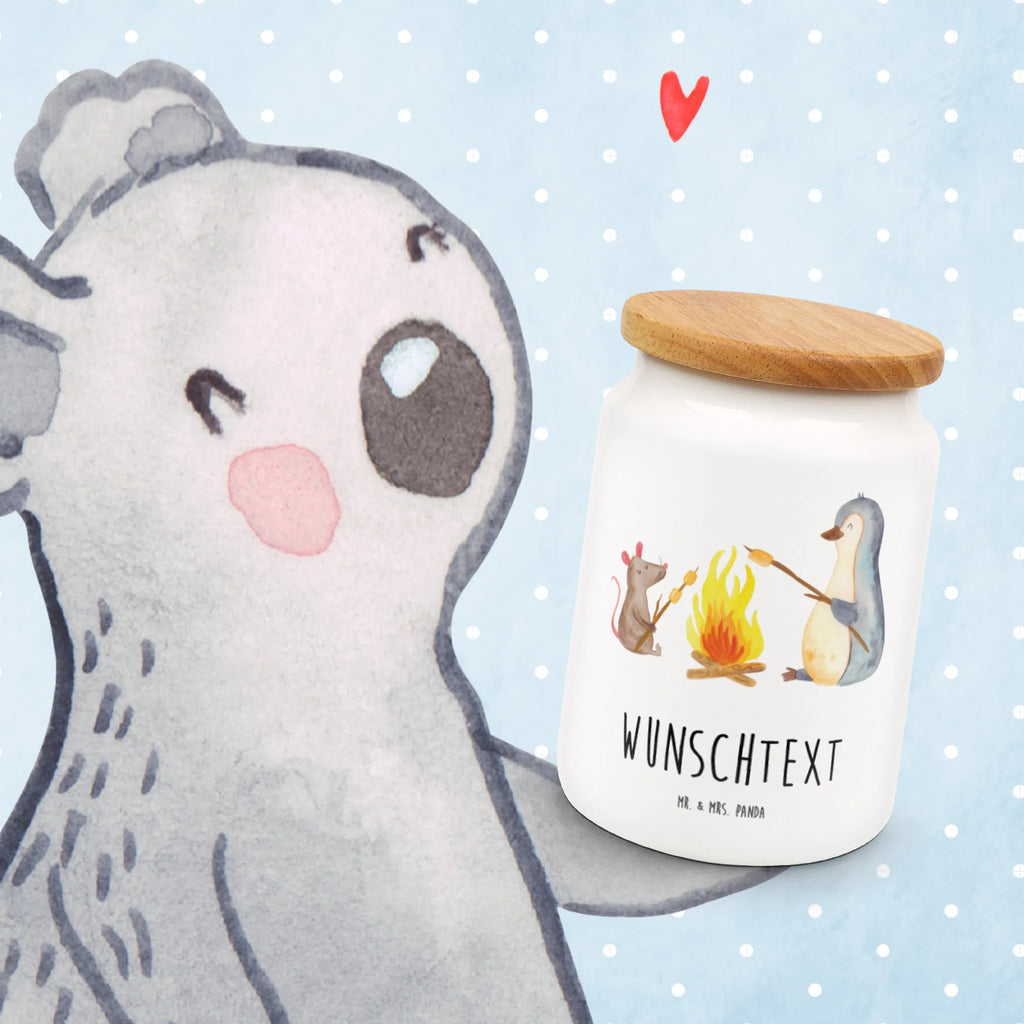 Personalisierte Vorratsdose Pinguin Lagerfeuer Personalisierte Vorratsdose, Personalisierte Keksdose, Personalisierte Keramikdose, Personalisierte Leckerlidose, Personalisierte Dose, Personalisierter Vorratsbehälter, Personalisierte Aufbewahrungsdose, Pinguin, Maus, Pinguine, Lagerfeuer, Leben, Arbeit, Job, Motivation, Büro, Büroalltag, Lebensspruch, Lebensmotivation, Neustart, Liebe, grillen, Feuer, Marshmallows