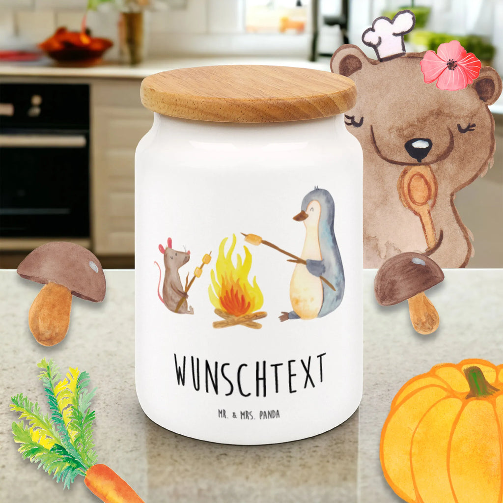 Personalisierte Vorratsdose Pinguin Lagerfeuer Personalisierte Vorratsdose, Personalisierte Keksdose, Personalisierte Keramikdose, Personalisierte Leckerlidose, Personalisierte Dose, Personalisierter Vorratsbehälter, Personalisierte Aufbewahrungsdose, Pinguin, Maus, Pinguine, Lagerfeuer, Leben, Arbeit, Job, Motivation, Büro, Büroalltag, Lebensspruch, Lebensmotivation, Neustart, Liebe, grillen, Feuer, Marshmallows