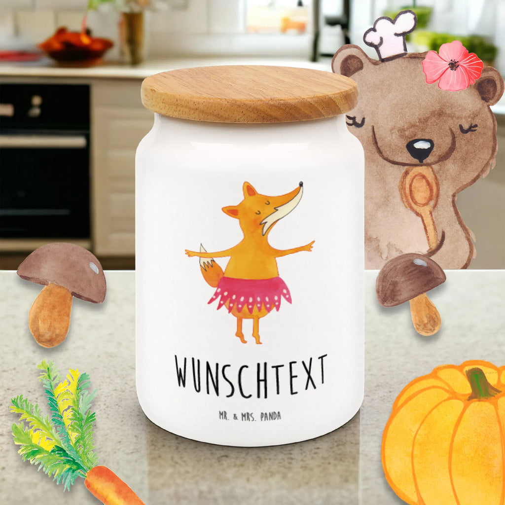 Personalisierte Vorratsdose Fuchs Ballerina Personalisierte Vorratsdose, Personalisierte Keksdose, Personalisierte Keramikdose, Personalisierte Leckerlidose, Personalisierte Dose, Personalisierter Vorratsbehälter, Personalisierte Aufbewahrungsdose, Fuchs, Fuchs Spruch, Füchse, Füchsin, Ballerina, Ballett, Tänzerin, Tanzen, Party, Einladung, Geburtstag