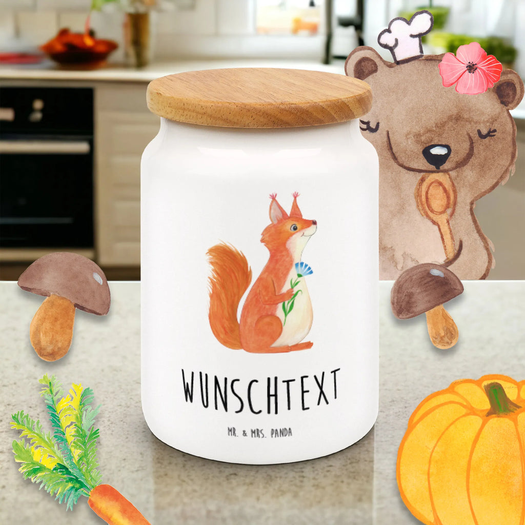 Personalisierte Vorratsdose Eichhörnchen Blume Personalisierte Vorratsdose, Personalisierte Keksdose, Personalisierte Keramikdose, Personalisierte Leckerlidose, Personalisierte Dose, Personalisierter Vorratsbehälter, Personalisierte Aufbewahrungsdose, Tiermotive, Gute Laune, lustige Sprüche, Tiere, Eichhörnchen, Eichhorn, Spruch positiv, Lachen, Spaß, Motivation Sprüche, Motivation Bilder, glücklich Spruch, Spruch Deko