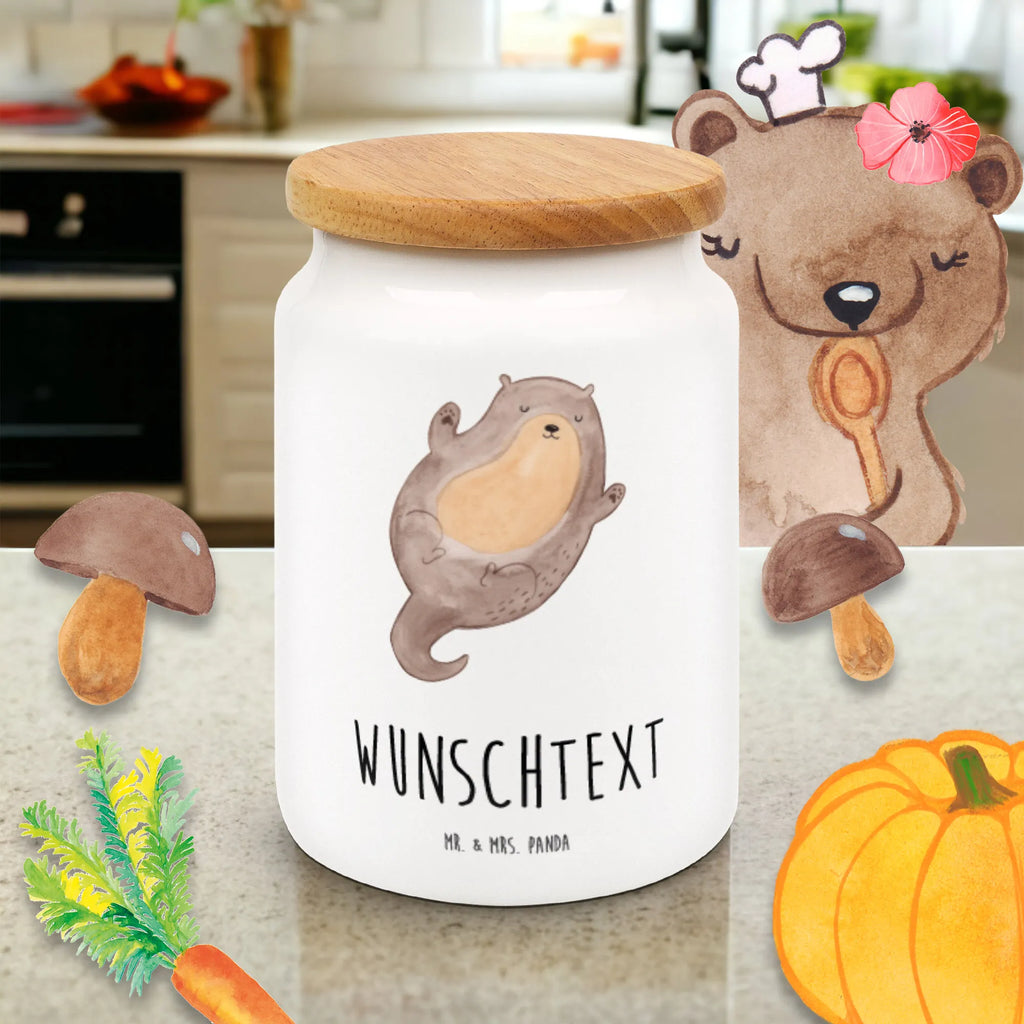 Personalisierte Vorratsdose Otter Umarmen Personalisierte Vorratsdose, Personalisierte Keksdose, Personalisierte Keramikdose, Personalisierte Leckerlidose, Personalisierte Dose, Personalisierter Vorratsbehälter, Personalisierte Aufbewahrungsdose, Otter, Fischotter, Seeotter, Otter Seeotter See Otter