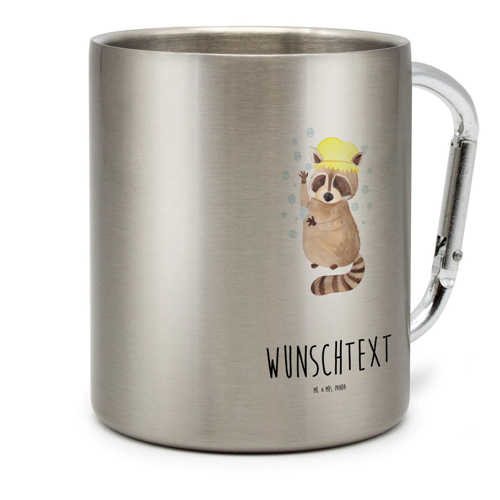 Personalisierter Edelstahlbecher Waschbär Personalisierte Edelstahltasse, Personalisierter Edelstahlbecher, Personalisierter Outdoor Becher, Personalisierte Outdoor Tasse, Tiermotive, Gute Laune, lustige Sprüche, Tiere, Waschbär, Tagträumen, Plan, Fröhlich, waschen, Seifenblasen