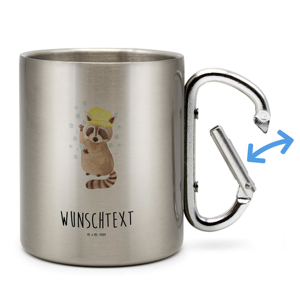 Personalisierter Edelstahlbecher Waschbär Personalisierte Edelstahltasse, Personalisierter Edelstahlbecher, Personalisierter Outdoor Becher, Personalisierte Outdoor Tasse, Tiermotive, Gute Laune, lustige Sprüche, Tiere, Waschbär, Tagträumen, Plan, Fröhlich, waschen, Seifenblasen