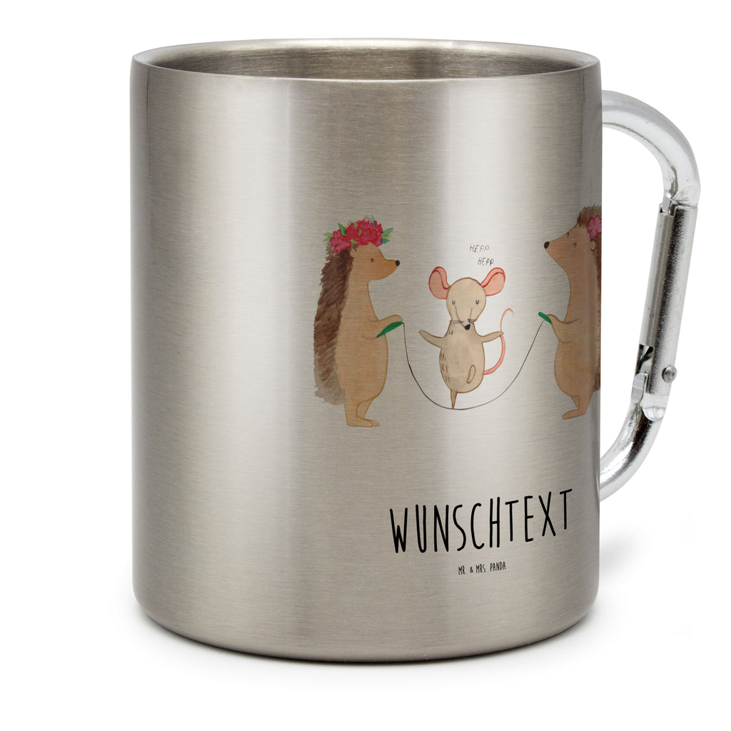 Personalisierter Edelstahlbecher Igel Seilhüpfen Personalisierte Edelstahltasse, Personalisierter Edelstahlbecher, Personalisierter Outdoor Becher, Personalisierte Outdoor Tasse, Tiermotive, Gute Laune, lustige Sprüche, Tiere, Igel, Maus, Seilspringen, Seilhüpfen, Kinder, Kindergarten