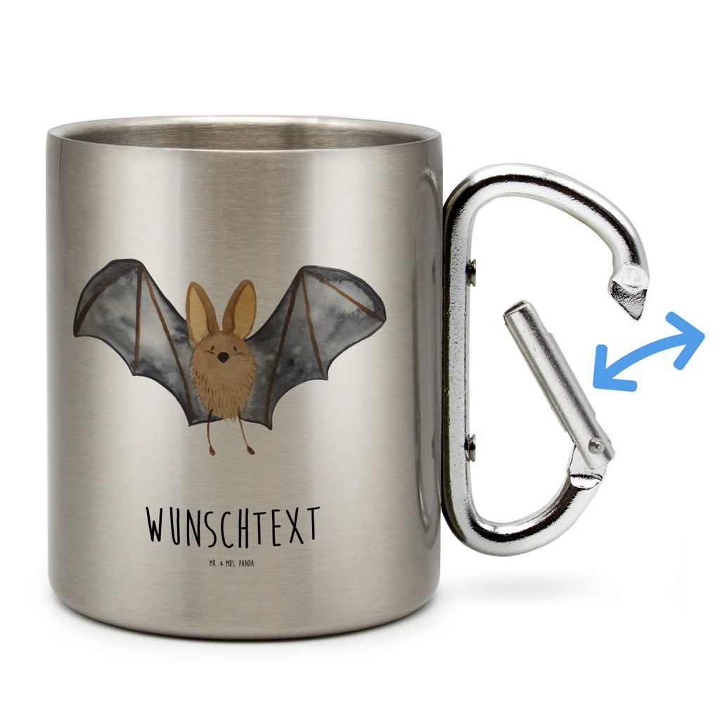 Personalisierter Edelstahlbecher Fledermaus Flügel Personalisierte Edelstahltasse, Personalisierter Edelstahlbecher, Personalisierter Outdoor Becher, Personalisierte Outdoor Tasse, Tiermotive, Gute Laune, lustige Sprüche, Tiere