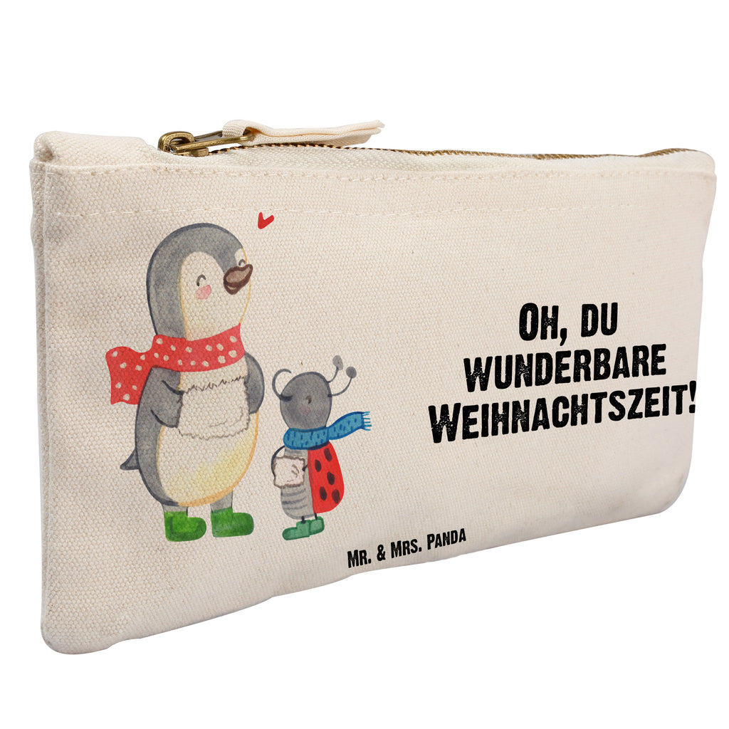 Schminktasche Smörle Winterzeit Schminktasche, Kosmetiktasche, Kosmetikbeutel, Stiftemäppchen, Etui, Federmappe, Makeup, XXL, Schminketui, Kosmetiketui, Schlamperetui, Winter, Weihnachten, Weihnachtsdeko, Nikolaus, Advent, Heiligabend, Wintermotiv, Weihnachtszeit, Weihnachtsgruß, Weihnachten Grüße