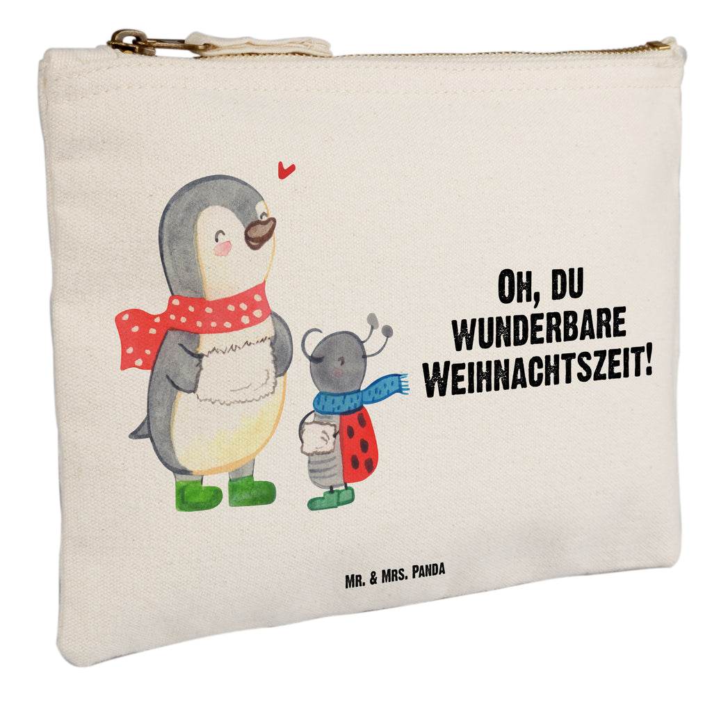 Schminktasche Smörle Winterzeit Schminktasche, Kosmetiktasche, Kosmetikbeutel, Stiftemäppchen, Etui, Federmappe, Makeup, XXL, Schminketui, Kosmetiketui, Schlamperetui, Winter, Weihnachten, Weihnachtsdeko, Nikolaus, Advent, Heiligabend, Wintermotiv, Weihnachtszeit, Weihnachtsgruß, Weihnachten Grüße