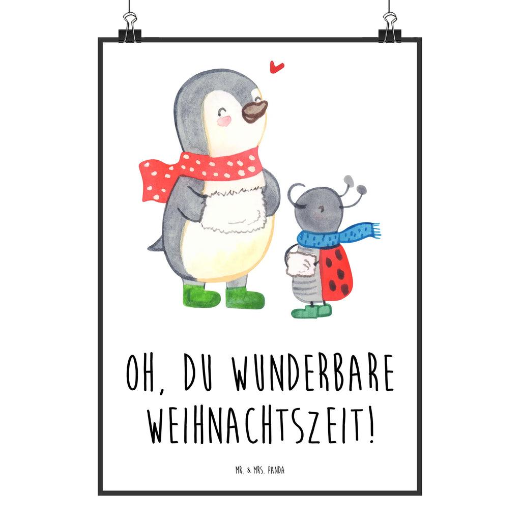 Poster Smörle Winterzeit Poster, Wandposter, Bild, Wanddeko, Küchenposter, Kinderposter, Wanddeko Bild, Raumdekoration, Wanddekoration, Handgemaltes Poster, Mr. & Mrs. Panda Poster, Designposter, Kunstdruck, Posterdruck, Winter, Weihnachten, Weihnachtsdeko, Nikolaus, Advent, Heiligabend, Wintermotiv, Weihnachtszeit, Weihnachtsgruß, Weihnachten Grüße