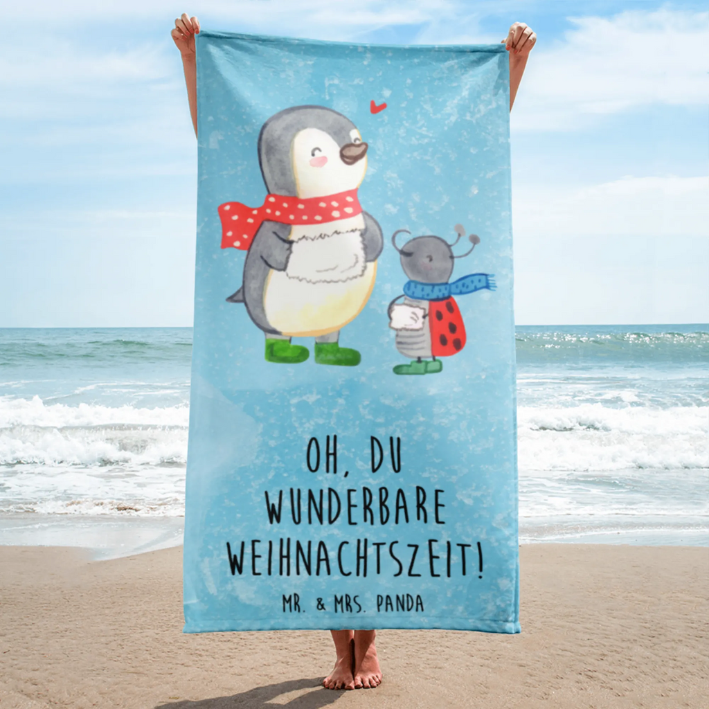 XL Badehandtuch Smörle Winterzeit Handtuch, Badetuch, Duschtuch, Strandtuch, Saunatuch, Winter, Weihnachten, Weihnachtsdeko, Nikolaus, Advent, Heiligabend, Wintermotiv, Weihnachtszeit, Weihnachtsgruß, Weihnachten Grüße