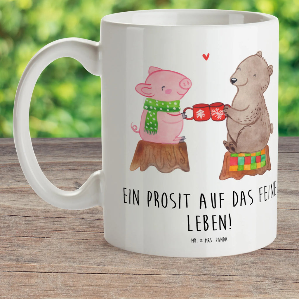 Kindertasse Glühschwein Sause Kindertasse, Kinder Tasse, Kunststoff Tasse, Kindergarten Tasse, Trinkbecher, Camping Becher, Kaffeetasse, Kunststoffbecher, Kindergartenbecher, Outdoorgeschirr, Kunststoffgeschirr, Reisebecher, Reisetasse, Kinderbecher, Bruchfeste Tasse, Bruchsichere Tasse, Plastik Tasse, Plastiktasse, Winter, Weihnachten, Weihnachtsdeko, Nikolaus, Advent, Heiligabend, Wintermotiv, Prost, Alles Gute, Weihnachtszeit, Schwein, Bär