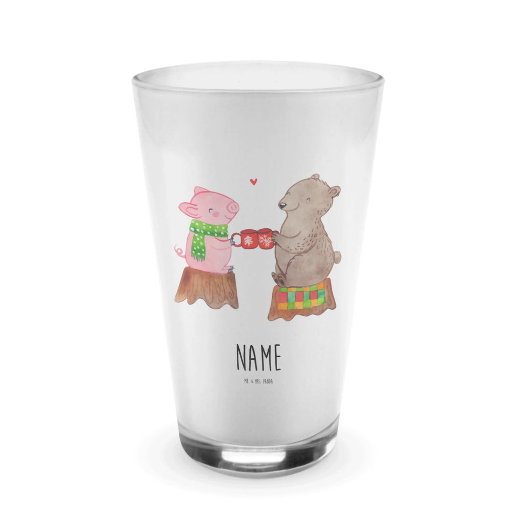 Personalisiertes Glas Glühschwein Sause Bedrucktes Glas, Glas mit Namen, Namensglas, Glas personalisiert, Name, Bedrucken, Winter, Weihnachten, Weihnachtsdeko, Nikolaus, Advent, Heiligabend, Wintermotiv, Prost, Alles Gute, Weihnachtszeit, Schwein, Bär