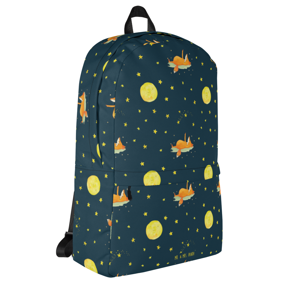 Rucksack Fuchs Sterne Muster Rucksack, Laptoprucksack, Notebookrucksack, Schulrucksack für Laptop, Arbeitsrucksack für Laptop, Reiserucksack für Laptop, Rucksack für Alltag, Rucksack für Schule, Rucksack für Uni, Rucksack für Notebook, Rucksack für Computer, wetterfester Rucksack, regenfester Rucksack, strapazierfähiger Rucksack, Fuchs, Füchse, tröstende Worte, Spruch positiv, Spruch schön, Romantik, Always Look on the Bright Side of Life