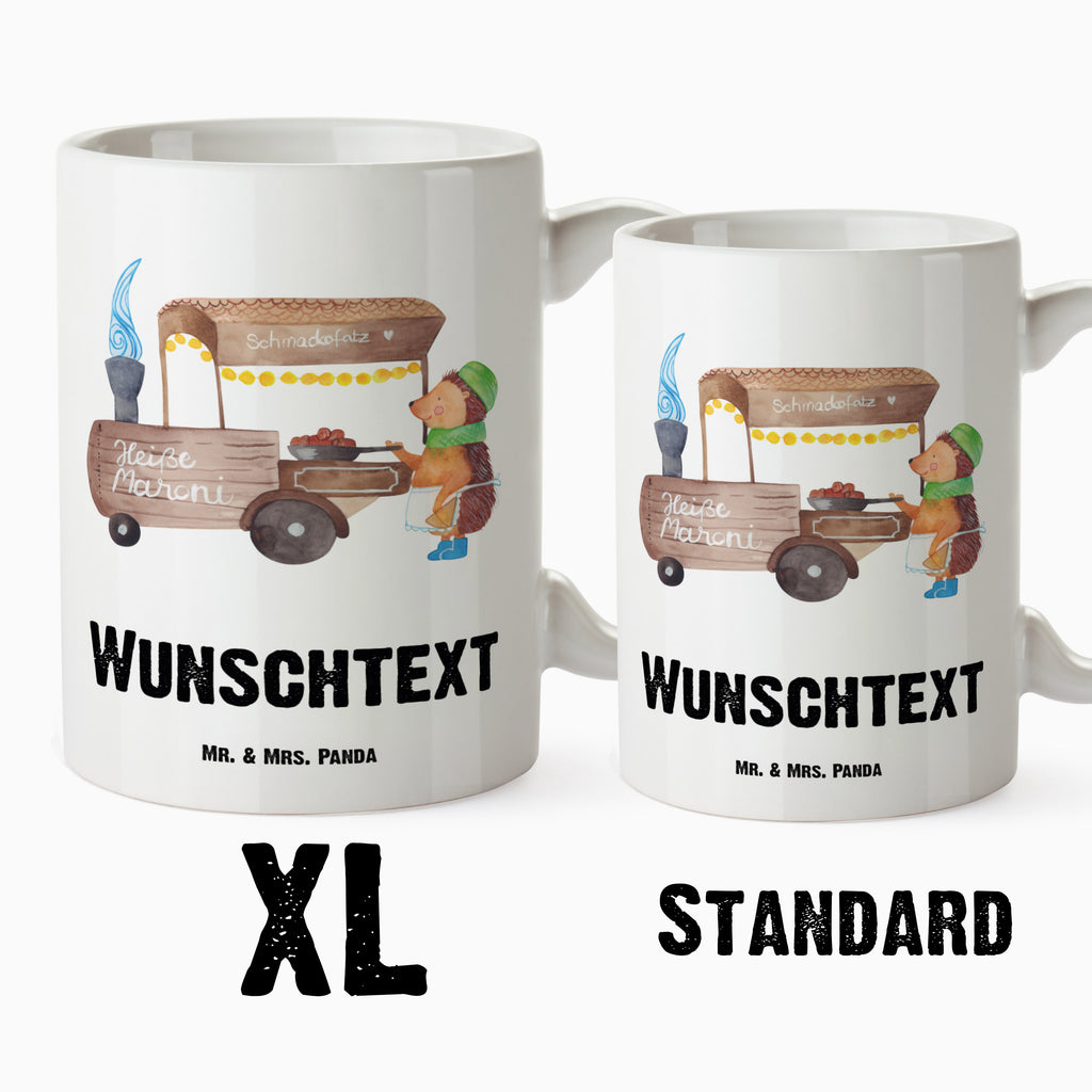 Personalisierte XL Tasse Igel Maronen Personalisierte XL Tasse, Personalisierte Große Tasse, Personalisierte Grosse Kaffeetasse, PErsonalisierter XL Becher, XL Teetasse mit Namen, XL Becher mit Namen, spülmaschinenfest, Jumbo Tasse, Groß, Personalisiert, XL Tasse mit Namen, XL Namenstasse, Jumbo Namenstasse, Winter, Weihnachten, Weihnachtsdeko, Nikolaus, Advent, Heiligabend, Wintermotiv, Maronen, Weihnachtsmarkt, Kastanien, Duft