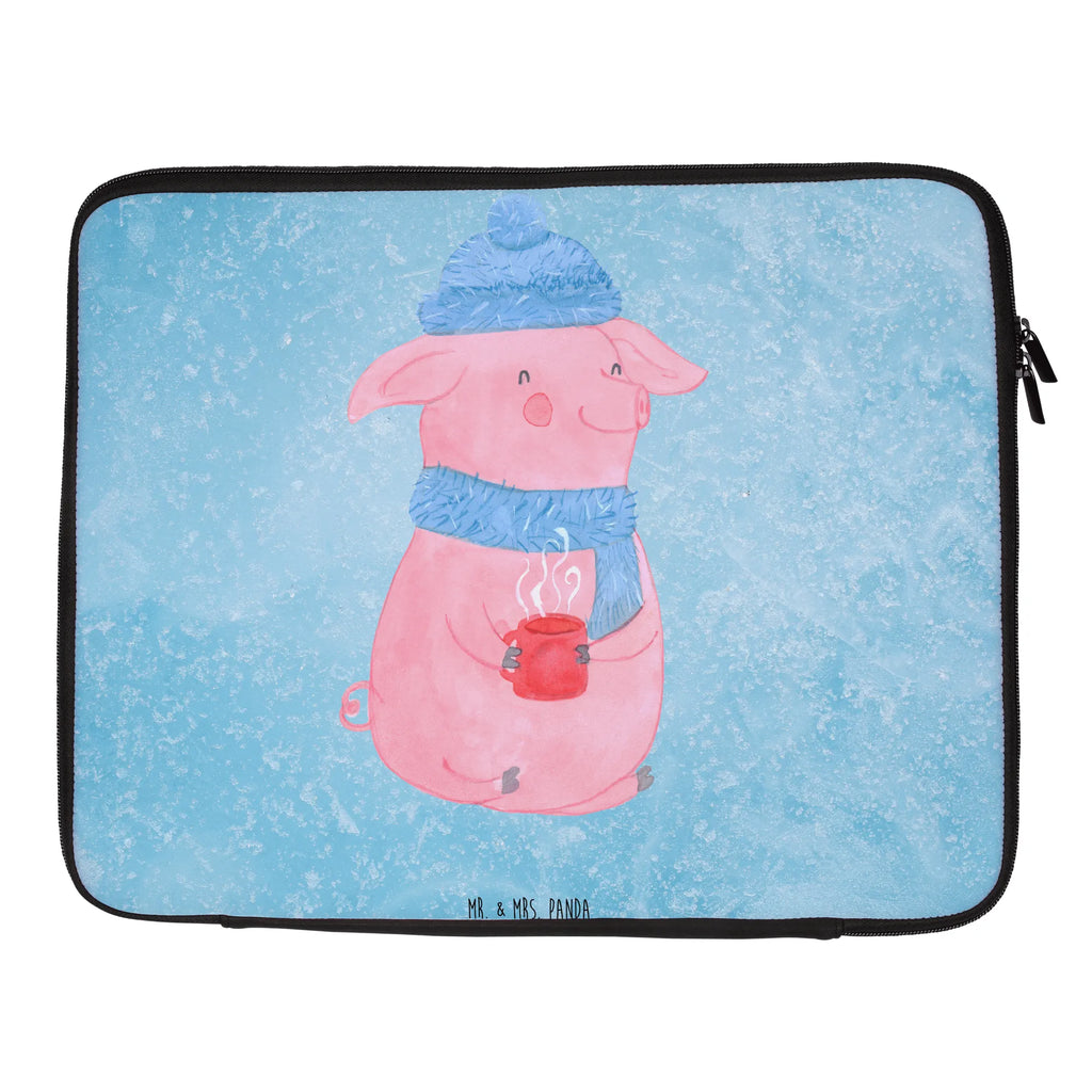 Notebook Tasche Schwein Glühwein Notebook Tasche, Laptop, Computertasche, Tasche, Notebook-Tasche, Notebook-Reisehülle, Notebook Schutz, Winter, Weihnachten, Weihnachtsdeko, Nikolaus, Advent, Heiligabend, Wintermotiv, Glühschwein, Glühwein, Weihnachtsmarkt, Punsch